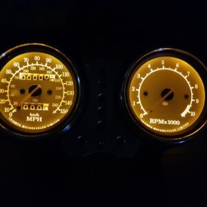 LUGT102 SPEED TRIPLE MK1 YELLOW